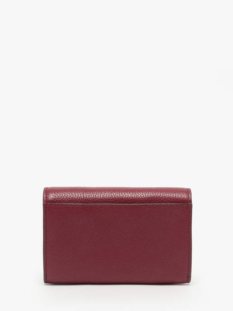 Portefeuille Cuir Michael kors Rouge jet set T5GJ6D9L vue secondaire 2