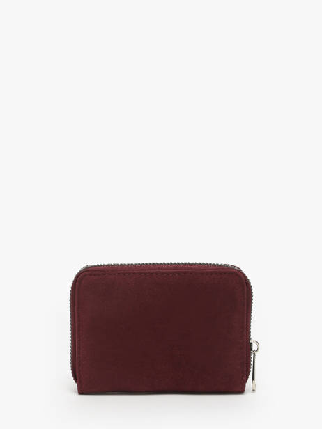 Porte-monnaie Velvet Miniprix Rouge velvet F8809 vue secondaire 2