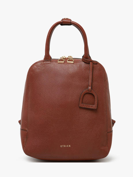 Sac à Dos Tradition Cuir Etrier Marron tradition ETRAB37S