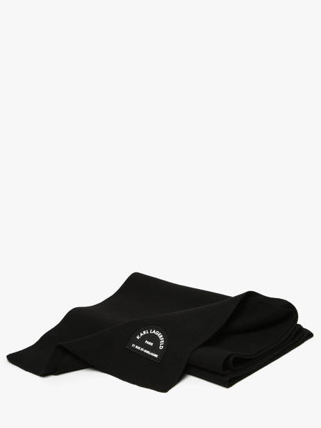 Écharpe Rue St Guillaume Karl lagerfeld Noir rsg A4W33113 vue secondaire 2