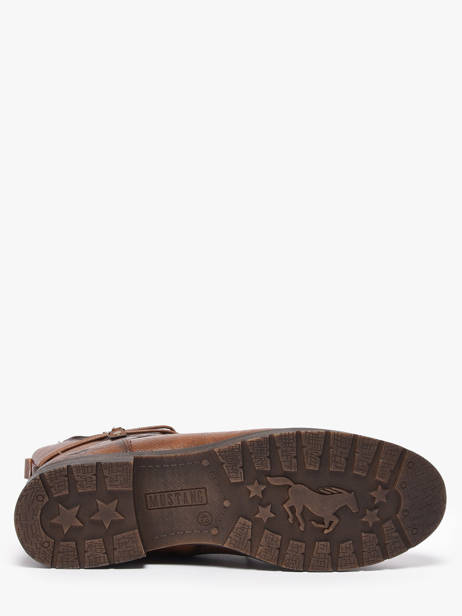 Bottines Mustang Marron women M0052001 vue secondaire 4