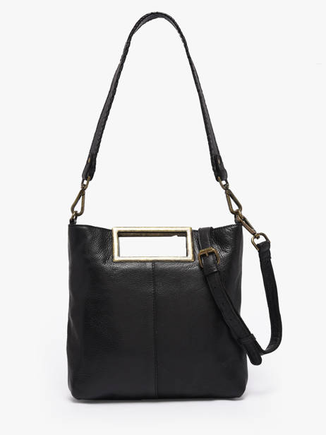 Sac Bandoulière Heritage Cuir Biba Noir heritage CAP3L vue secondaire 4