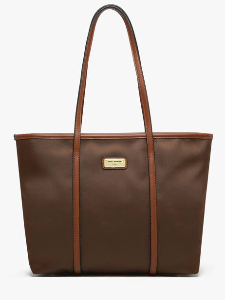 Sac Porté épaule Jamie Nylon Ted lapidus Marron jamie DU43501