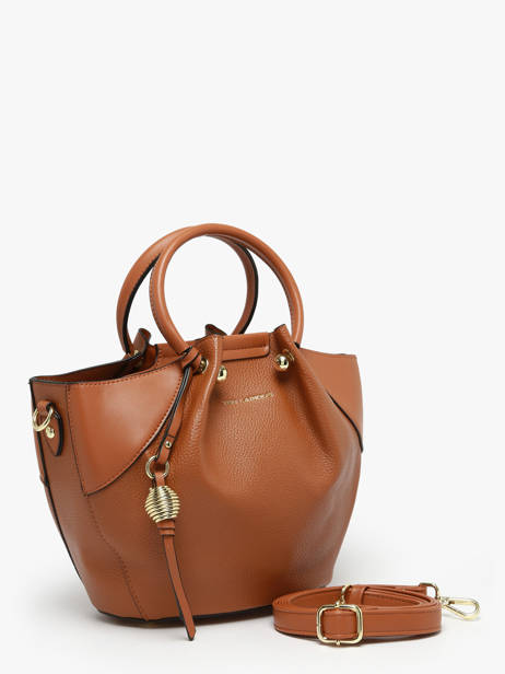 Sac Bandoulière Gretel Ted lapidus Marron gretel TLAU8931 vue secondaire 2