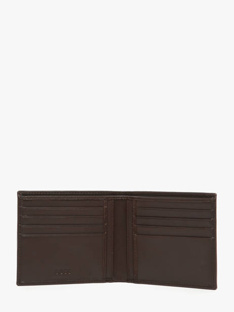 Portefeuille Cuir Hugo boss Marron smooth HLW403Y vue secondaire 1