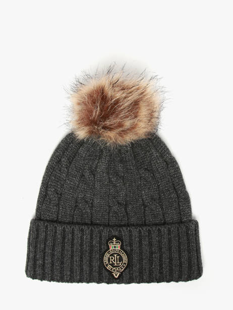 Bonnet Lauren ralph lauren Gris textile 54P04455