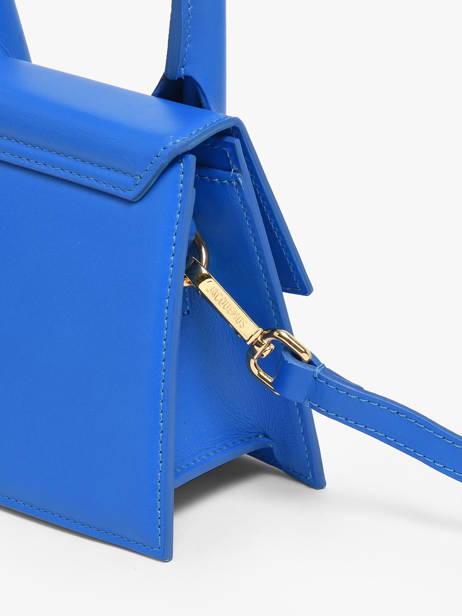 Sac Bandoulière D'occasion Chiquito Moyen Cuir Jacquemus Bleu second life 1560113 vue secondaire 3