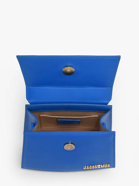 Sac Bandoulière D'occasion Chiquito Moyen Cuir Jacquemus Bleu second life 1560113 vue secondaire 5