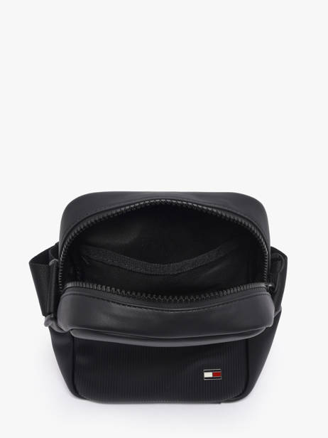Sac Bandoulière Tommy hilfiger Noir th flag AM14015 vue secondaire 2