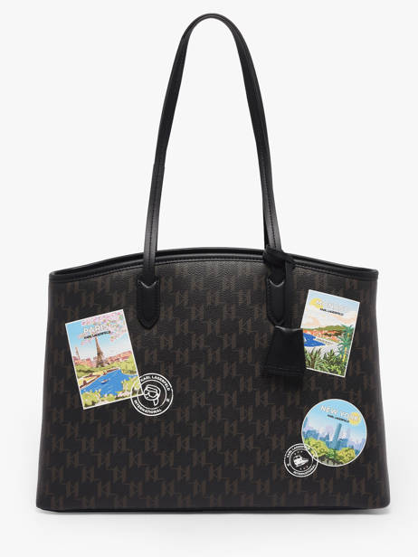 Sac Porté épaule K/ikon Mono Cuir Karl lagerfeld Marron k ikon B1W30020