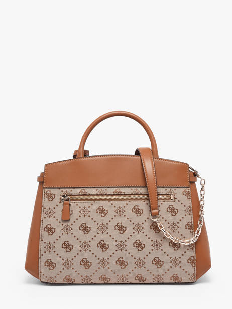 Sac Porté Main Melinda Logo Polyester Guess Marron melinda logo JP990206 vue secondaire 4