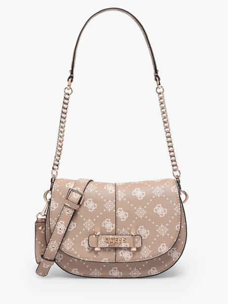 Sac Porté épaule Carrie Logo Guess Beige carrie logo GP989820
