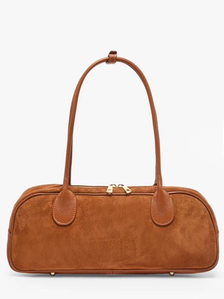 Sac Porté épaule Velvet Caviar Cuir Milano Marron velvet caviar VC25112 vue secondaire 4