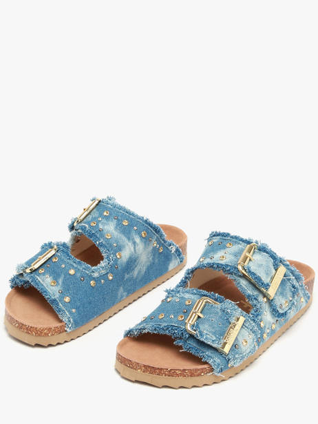 Sandales Colors of california Bleu women CBIO406N vue secondaire 1