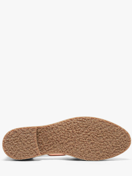 Sandales En Cuir We do Marron women 45255A13 vue secondaire 4