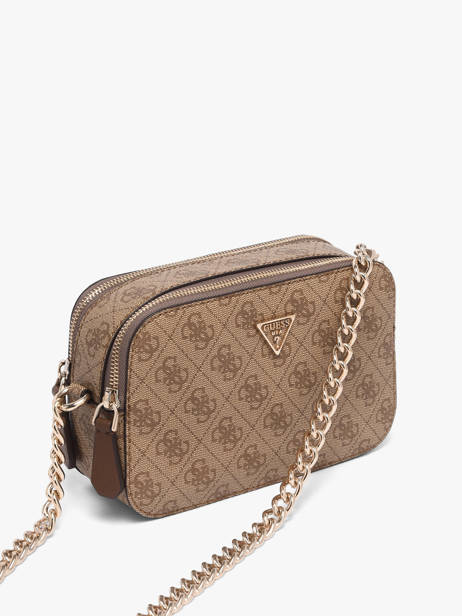Sac Bandoulière Noelle Polyester Guess Marron noelle BG967214 vue secondaire 2