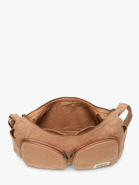 Sac Bandoulière Best Seller Coton Hindbag Marron best seller EMILE vue secondaire 3