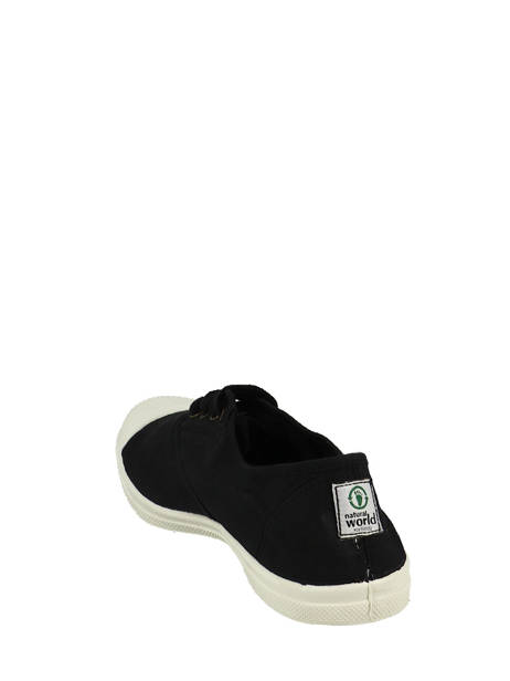 Sneakers Natural world Noir women 102 vue secondaire 3