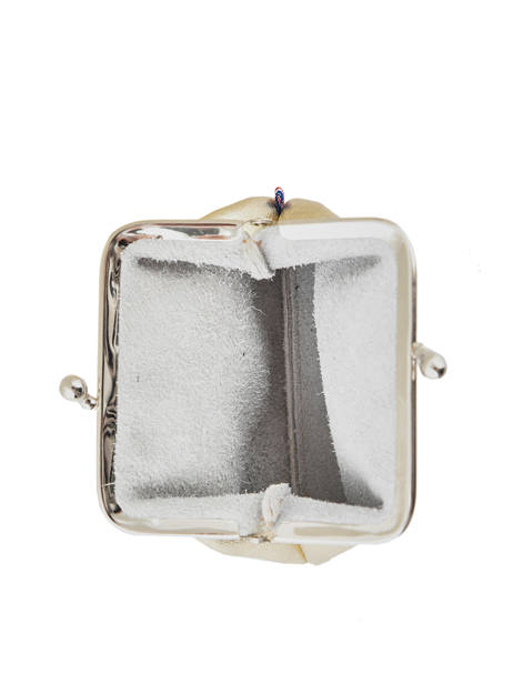 Leather Coin Purse Etincelle Irisée Etrier Gold etincelle irisee EETI654 other view 1