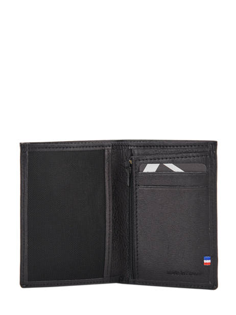 Wallet With Coin Purse Oil Leather Etrier Black oil EOIL941 other view 1