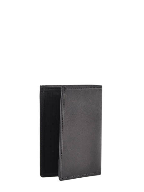 Wallet With Coin Purse Oil Leather Etrier Black oil EOIL941 other view 2