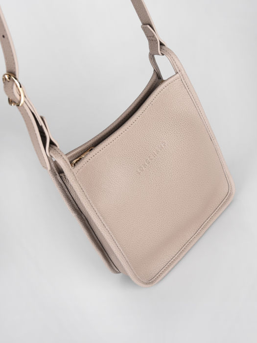 Longchamp Le foulonné Sacs porté travers Gris