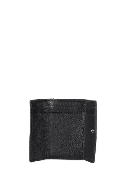 Leather Foulonné Wallet Yves renard Black foulonne 2335 other view 2