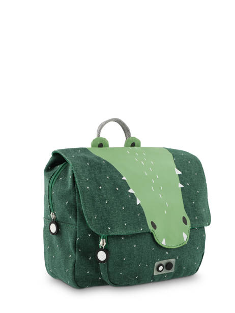 1-compartment Satchel Trixie Green animals 91 other view 2