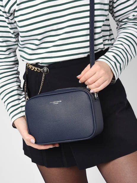 Grained Crossbody Bag Miniprix Blue grained F8035 other view 1
