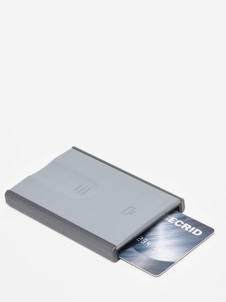 Card Holder Ogon Gray matte MAT other view 1