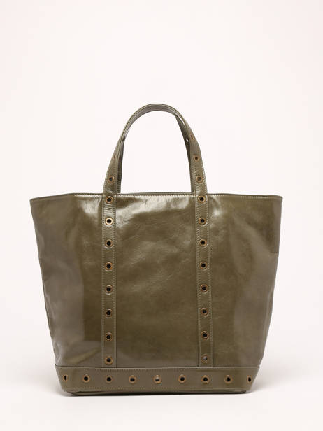 Medium Leather Cabas Tote Bag Vanessa bruno Beige cabas cuir 82V40413 other view 4